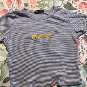 Floral crop top